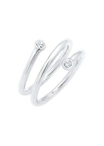 Elli, Damen Ring 'Wickelring', Silber