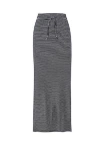 Object, Damen Maxirock 'OBJStephanie', Navy / Weiß