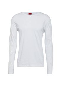 Hugo, Herren Langarmshirt 'Demeos-U1 10103774 01', Weiß