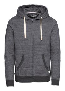 Jack & Jones JACK & JONES, Herren Sweatjacke 'JJESPACE MELANGE', Dunkelgrau
