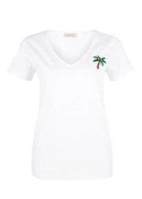 TRIANGLE, Damen Shirt, Wei&szlig;