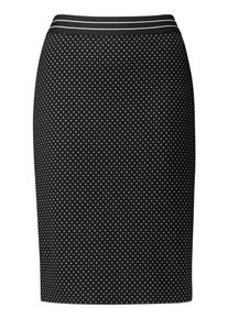Gerry Weber, Damen Rock, Schwarz / Wei&szlig;