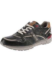 Mustang, Herren Sneaker, Bronze / Graphit / Rot / Naturwei&szlig;