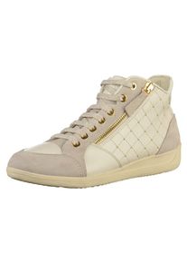 Geox, Damen Sneaker, Camel / Naturwei&szlig;
