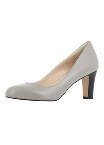 Evita, Damen Pumps, Silbergrau
