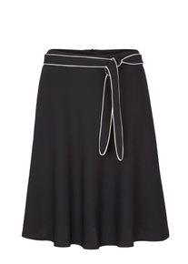 s.Oliver BLACK LABEL, Damen Rock, Schwarz / Weiß