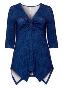 SheeGOTit, Damen Longshirt, Blau