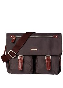 Tom Tailor, Damen Tasche, Braun / Kastanienbraun / Silber