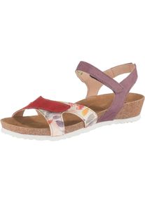 Think!, Damen Sandalen 'Dumia', Lila / Hummer / Weiß