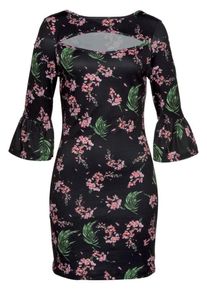 Melrose, Damen Kleid, Mischfarben / Schwarz