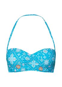 Seafolly, Damen Bikinitop 'INKA GYPSY BUSTIER BANDEAU', Himmelblau