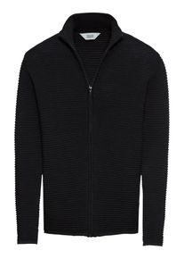 !Solid, Herren Strickjacke 'Knit - Struan Zip', Blau
