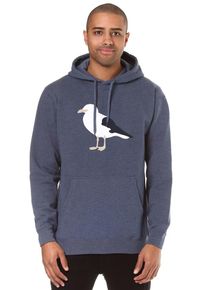 Cleptomanicx, Herren Gull 3 Kapuzenpullover, Blaumeliert