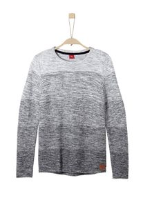 s.Oliver Junior, Strickpullover, Braun / Anthrazit / Graumeliert
