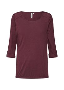 Q/S Designed By, Damen T-Shirt, Weinrot