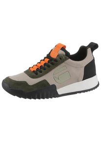 G-Star Raw, Herren Sneaker, Anthrazit / Oliv / Orange