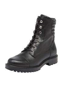 ABOUT YOU, Damen Schnürstiefelette 'BETTY', Schwarz