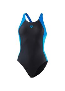 arena, Damen Badeanzug 'Ren', Blau / Schwarz