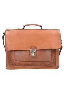 Campomaggi, Herren Aktentasche, Cognac