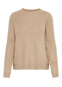 Véro Moda VERO MODA, Damen Strickpullover, Creme