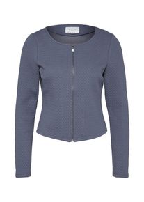 Vila, Damen Kurze Jacke 'Naja', Rauchblau