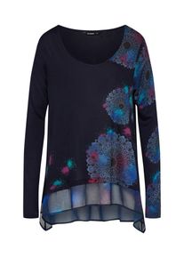Desigual, Damen Shirt 'TS_BOLONIA', Navy / Mischfarben