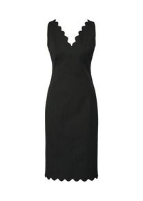 Banana Republic, Damen Kleid 'SL SCALLOP SHEATH', Schwarz