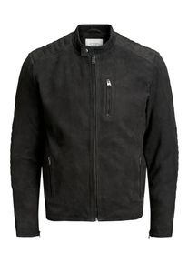 Jack & Jones JACK & JONES, Herren Biker Jacke, Anthrazit
