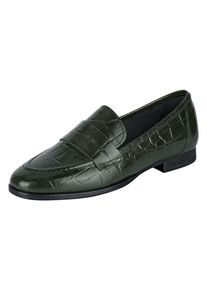 Heine, Damen Slipper, Grasgr&uuml;n