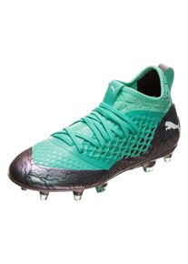Puma, Fußballschuhe 'Future 2.3 Netfit FG/AG', Mint / Schwarz