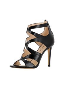 Evita, Damen Sandalette, Schwarz