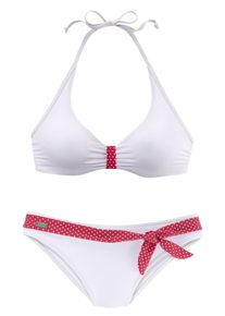 Buffalo, Damen Bügel-Bikini, Pink / Weiß