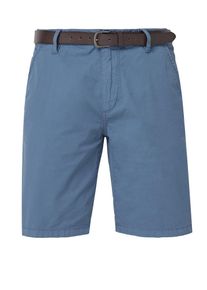 s.Oliver RED LABEL, Herren Bermuda 'Plek', Rauchblau