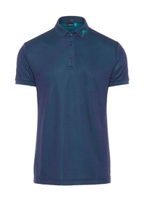 J. Lindeberg J.Lindeberg, Herren Poloshirt, Navy / Hellgrün