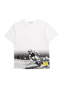 Calvin Klein Jeans, Shirt 'BMX PHOTOPRINT', Gelb / Schwarz / Weiß