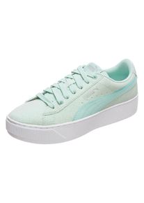 Puma, M&auml;dchen Sneaker 'Vikky Platform Glitz', Mint
