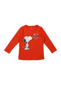 name it, Mädchen Shirt, Rot / Schwarz