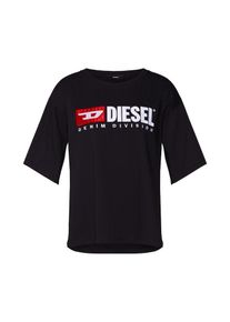 Diesel, Damen Shirt 'T-Jacky-D', Schwarz / Wei&szlig;