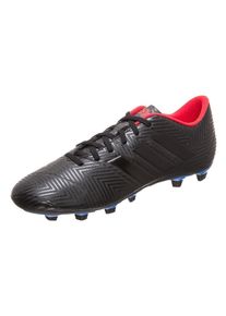 adidas Performance, Herren Fu&szlig;ballschuhe 'Nemeziz 18.4', Blau / Hellrot / Schwarz