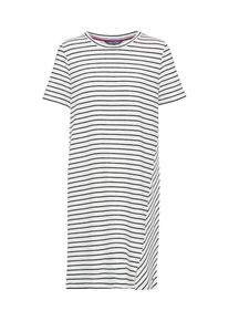 Tommy Hilfiger, Damen Kleid 'BRENNA', Nachtblau / Weiß