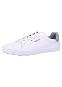 Bugatti, Herren Sneaker, Hellgrau / Wei&szlig;