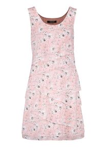 Taifun, Damen Kleid, Beere / Rosa / Weiß