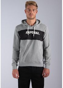 Kaporal5 Kaporal, Herren Sweatshirt 'Sybus', Grau / Schwarz / Wei&szlig;