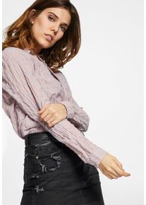 Khujo, Damen Bluse 'LEITHA', Hellblau / Hellpink