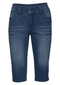 sheego Denim, Damen Denim Caprijeans, Blue Denim