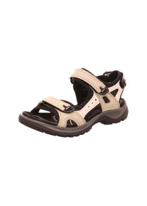 Ecco, Damen Sandalen, Beige / Schwarz