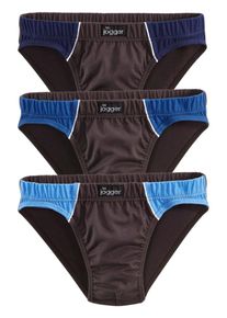 Le Jogger, Herren Slip (6 Stück), Royalblau / Hellblau / Dunkelblau / Schoko