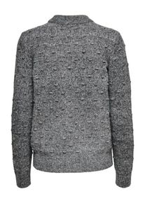 Jacqueline de Yong, Damen Strickpullover, Graumeliert