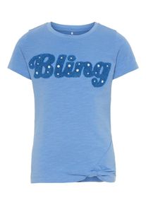 name it, Mädchen T-Shirt, Royalblau