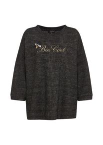 Herrlicher, Damen Sweatshirt 'Bianna Jersey', Anthrazit